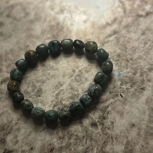 Green marble bracelet